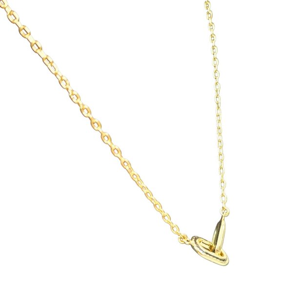 Coach‎ Stitched Link Pendant Necklace NWOT - Picture 6 of 9